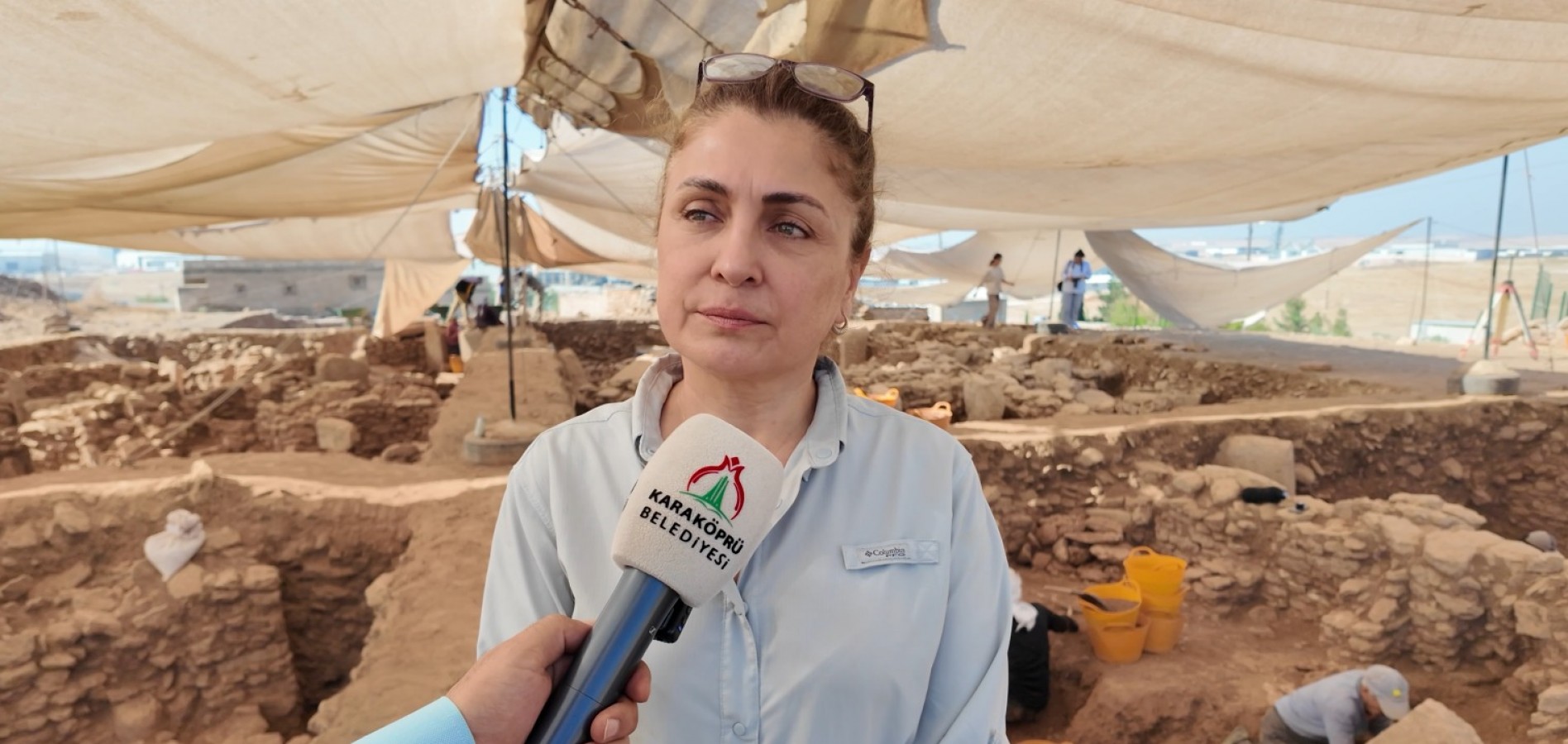 Karaköprü'de 11 bin yıllık tarihe ışık tutan kazılar sürüyor
